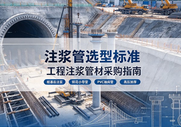 措美注浆管选型标准